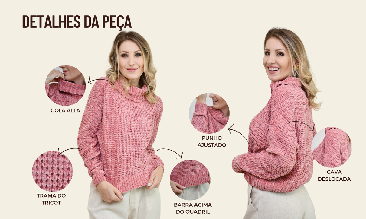 ficha de detalhes tricot liz rosa cha