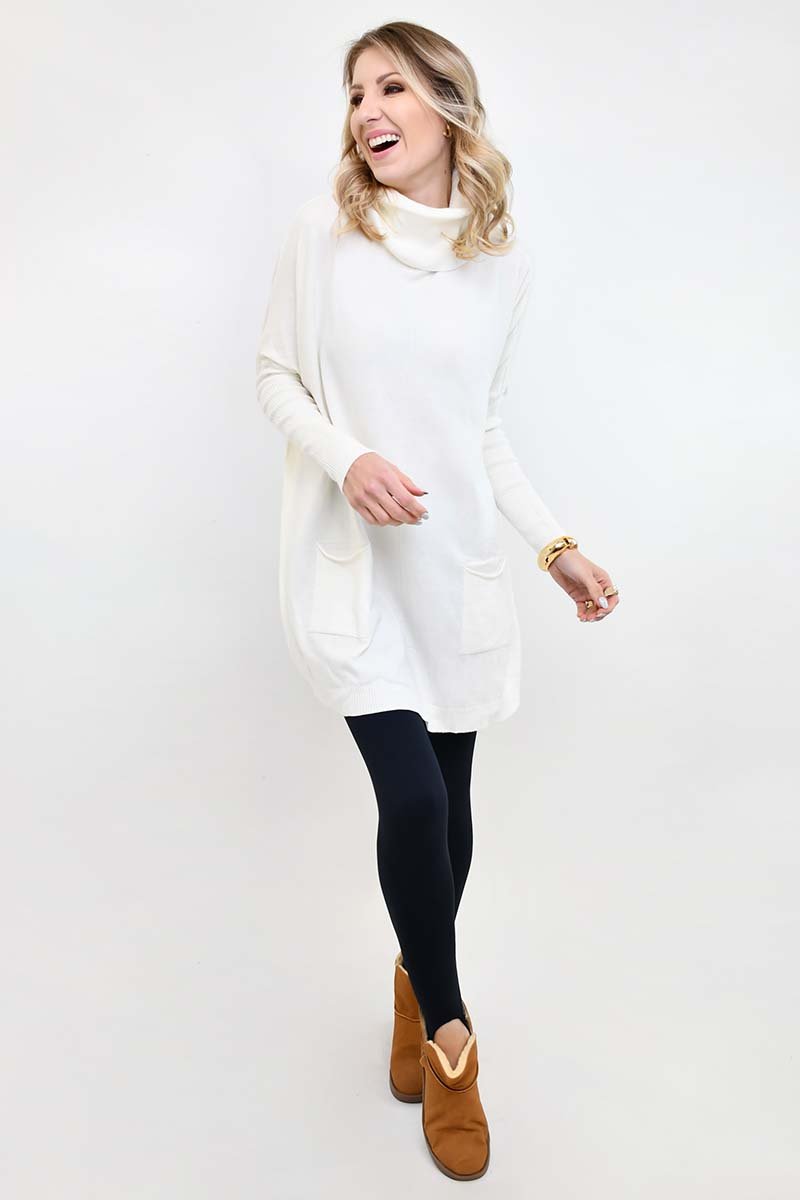 poncho tricot suzy off white cotidiano