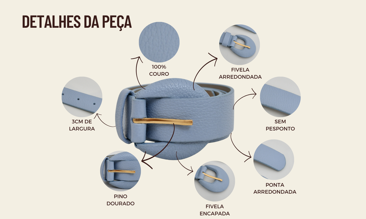 cinto detalhe azul candy