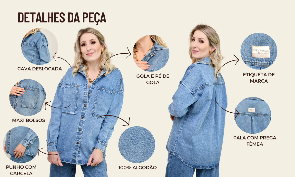 detalhes jeans malu camisa escuro
