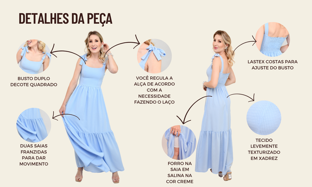 ficha de detalhes vestido penelope azul