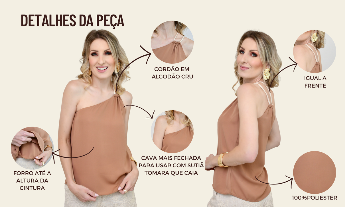 ficha de detalhes blusa nadia marrom