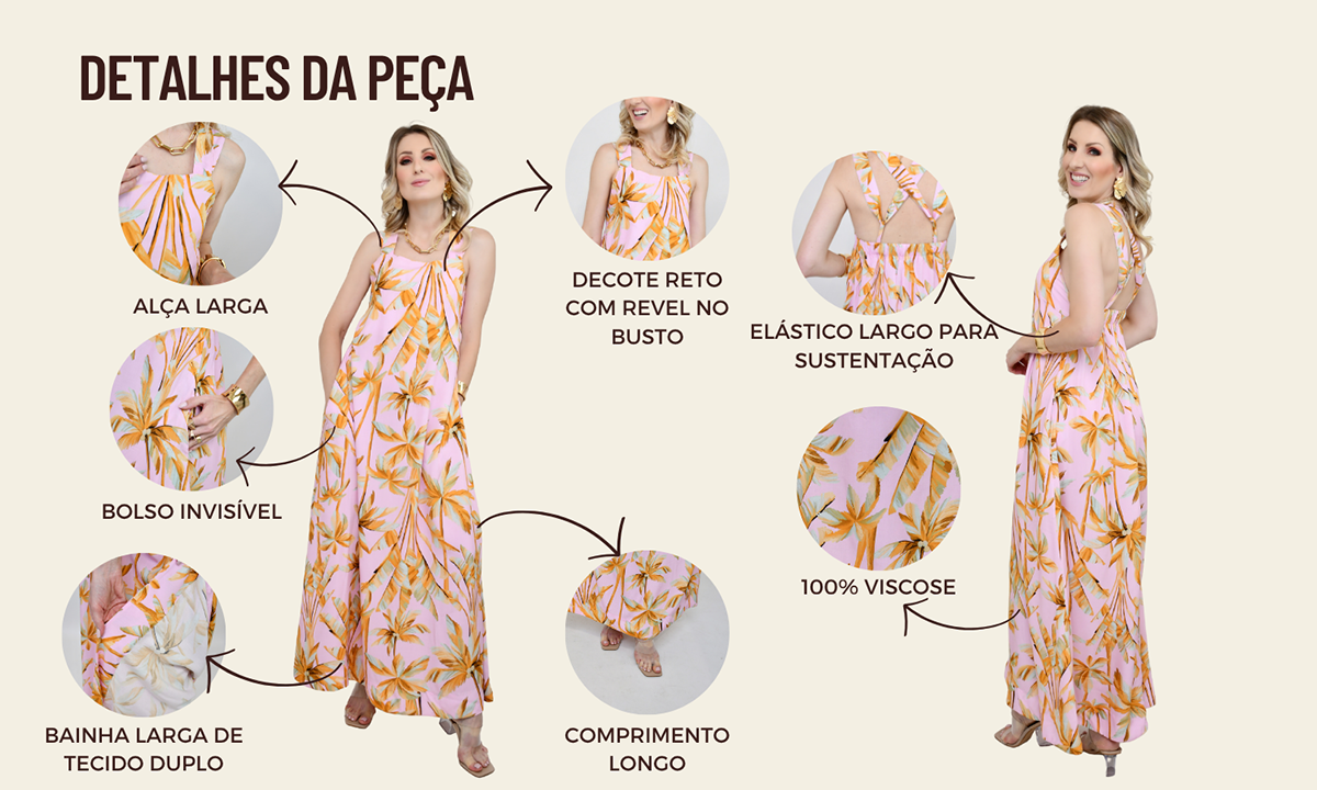 ficha de detalhes vestido deisi rosa