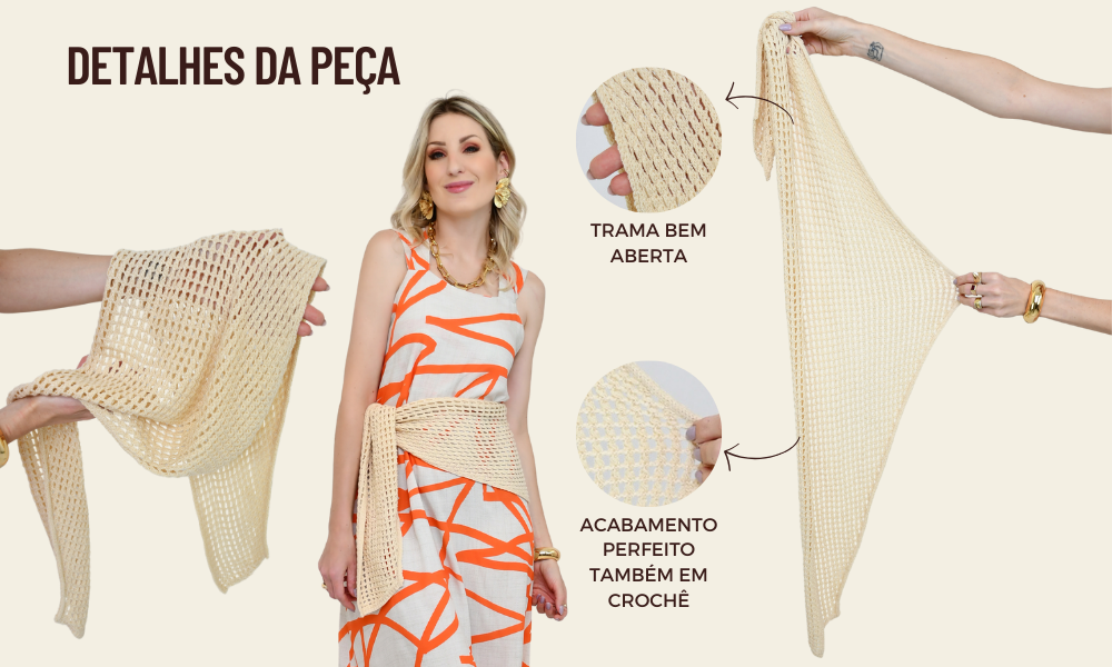 ficha de detalhes lenco de croche