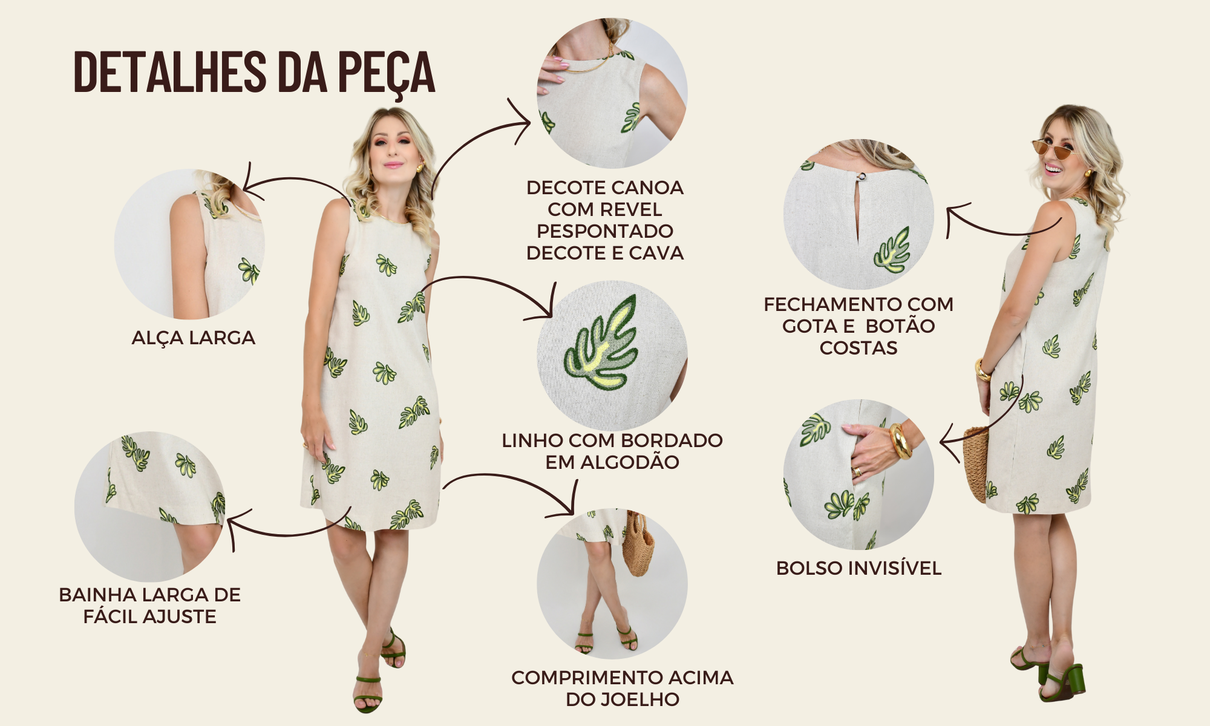 ficha de detalhe vestido beatriz cru