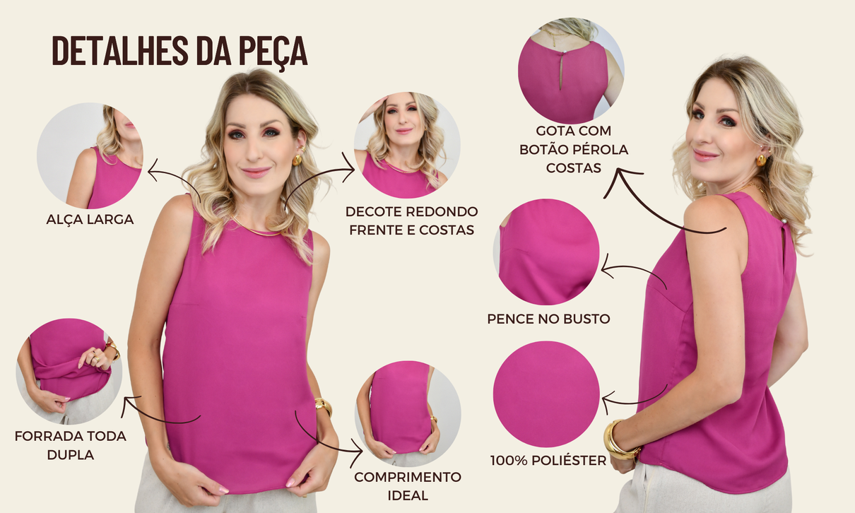 ficha de detalhes luiza fucsia
