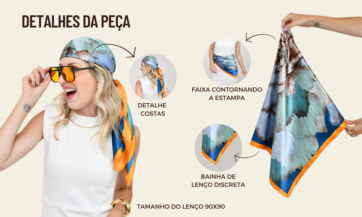 ficha de detalhes lenco laranja azul