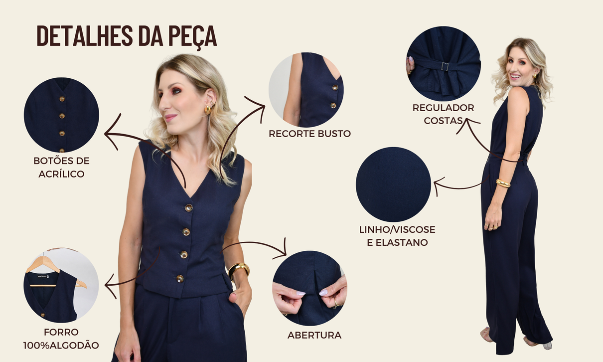 ficha de detalhes colete livia marinho