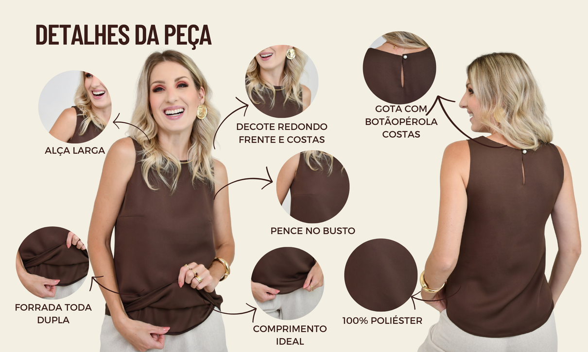 ficha de detalhes luiza marrom cafe