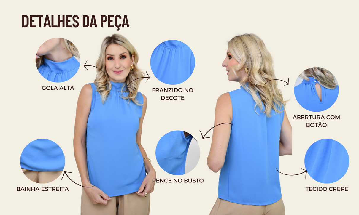 ficha de detalhes regata fernanda azul marina