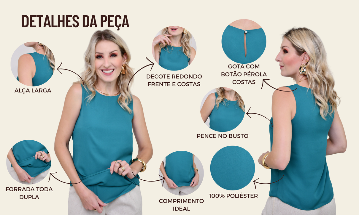 ficha de detalhes luiza verde esmeralda