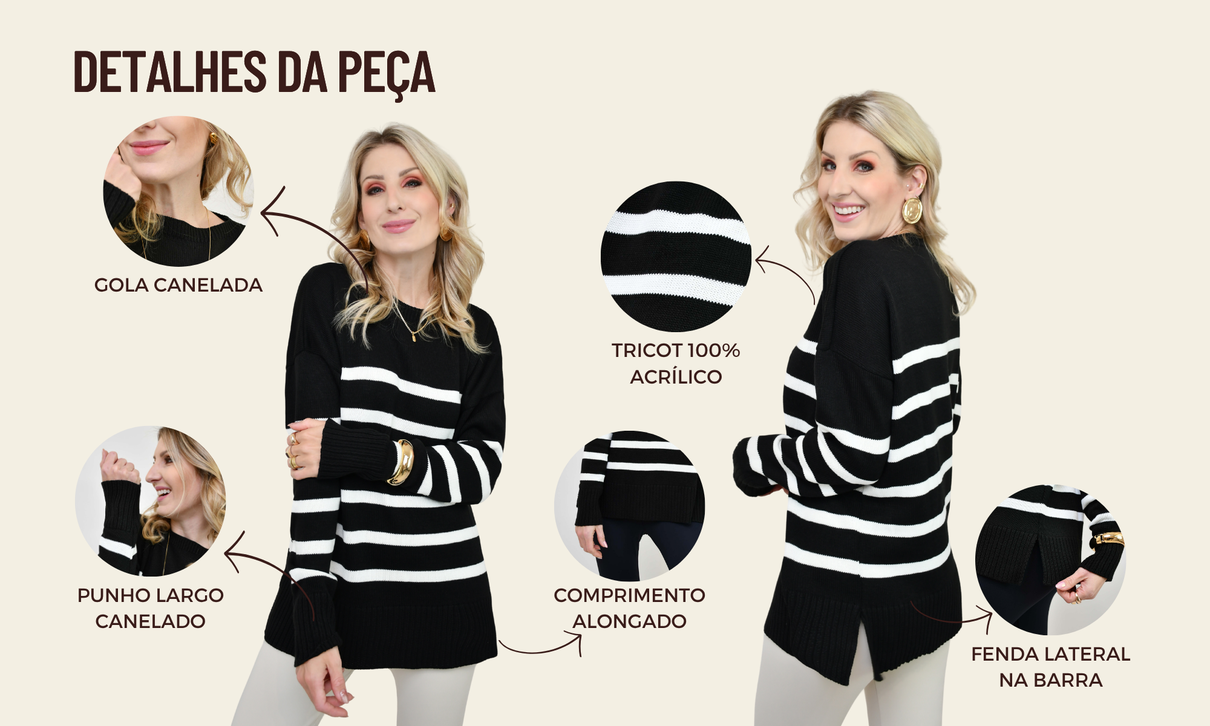 ficha de detalhes tricot tessa preto