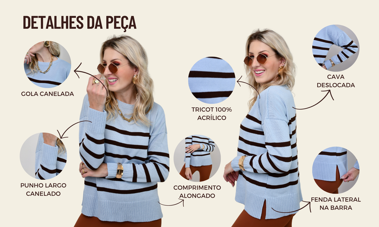 ficha de detalhes tricot tessa azul acinzentado