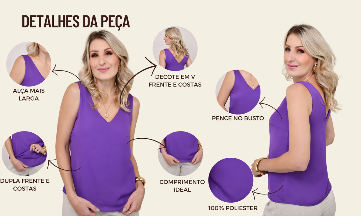 ficha de detalhes regata katia roxo violeta