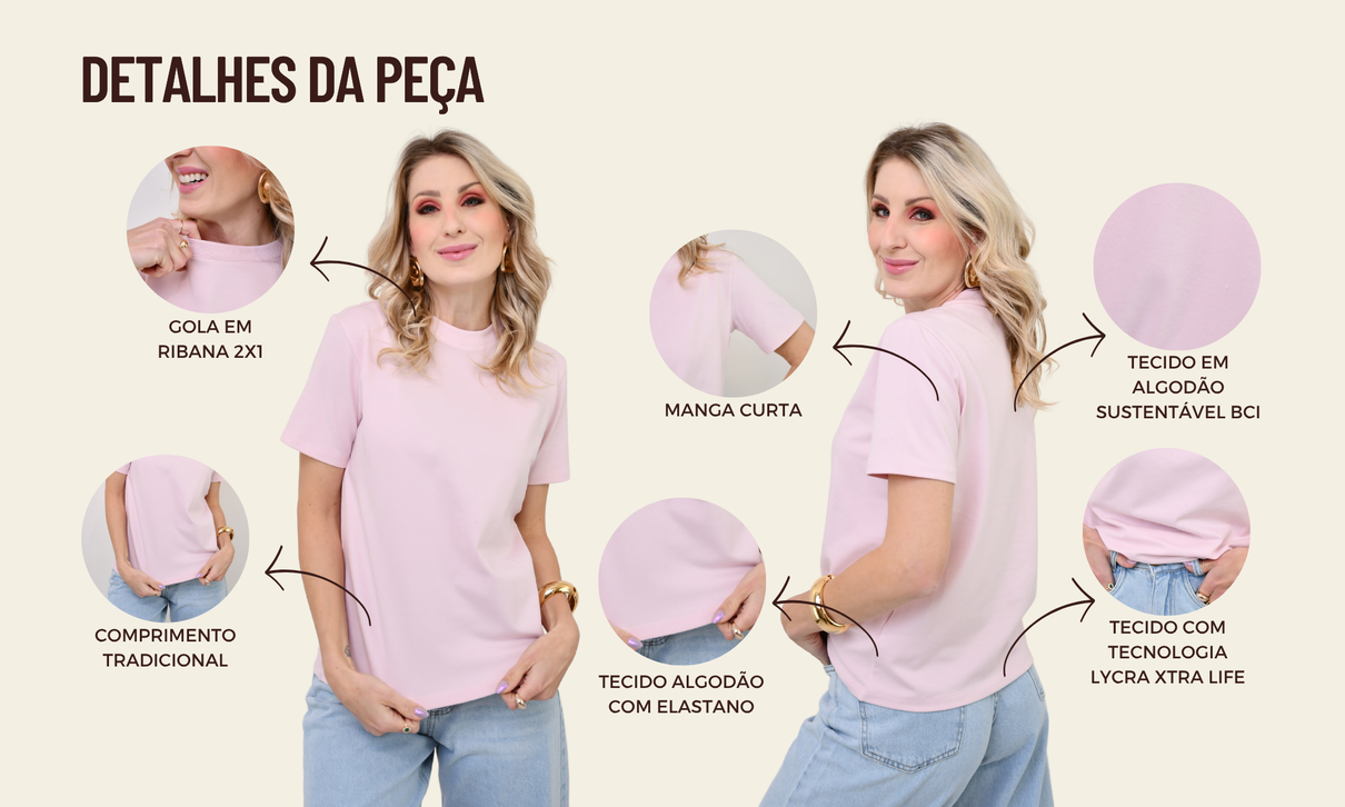 ficha de detalhes t shirt paula rosa bebe