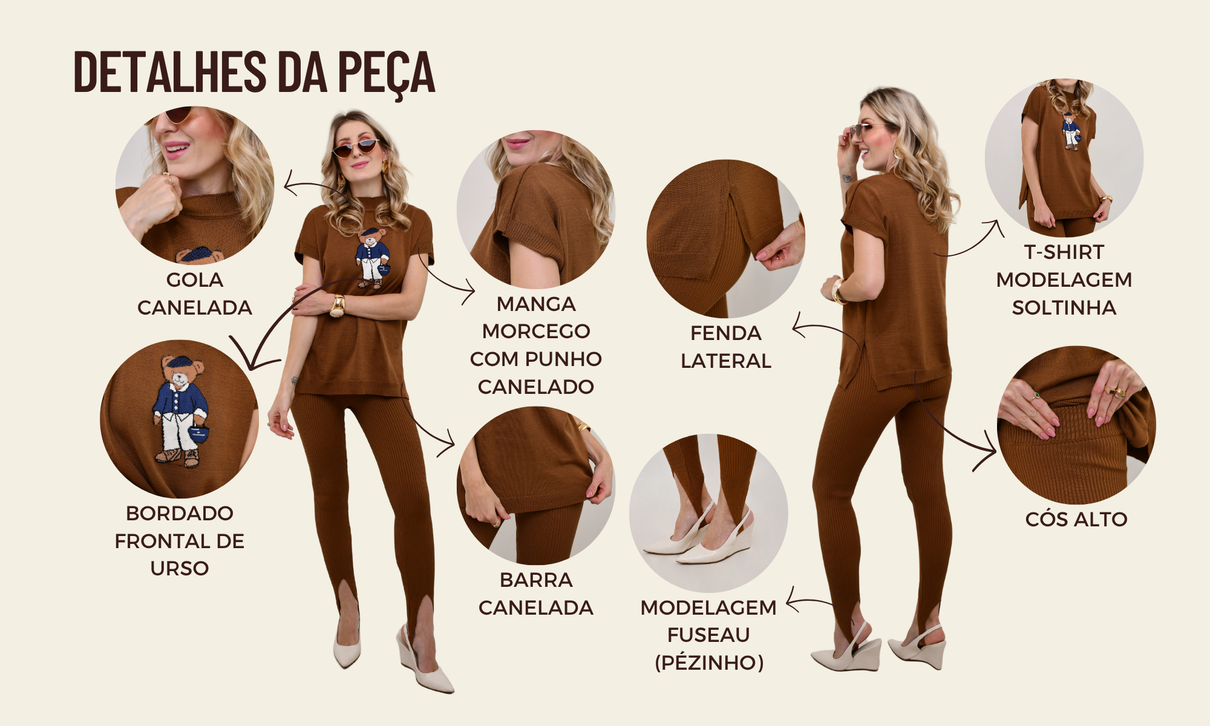 ficha de detalhes conjunto teddy camel