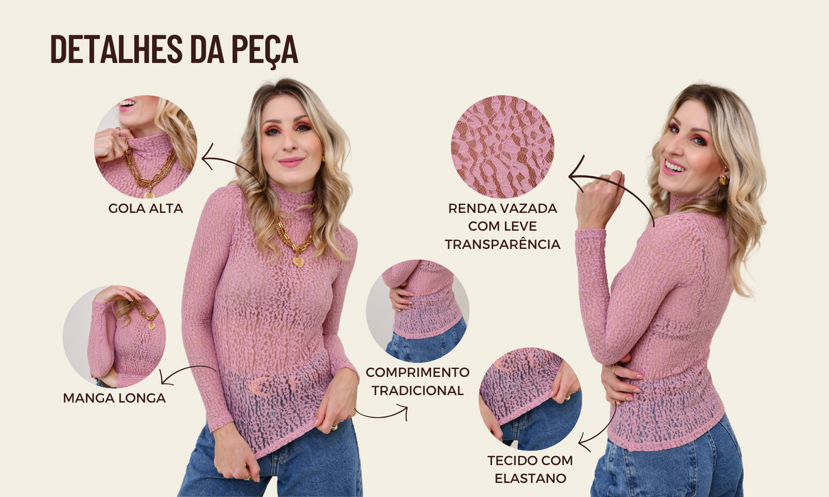 ficha de detalhes blusa renda angel rosa cha
