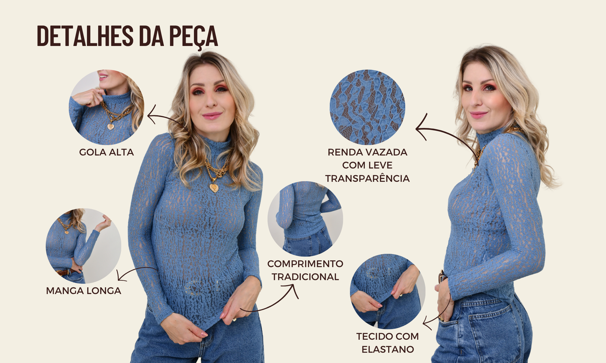 ficha de detalhes blusa renda angel azul indigo