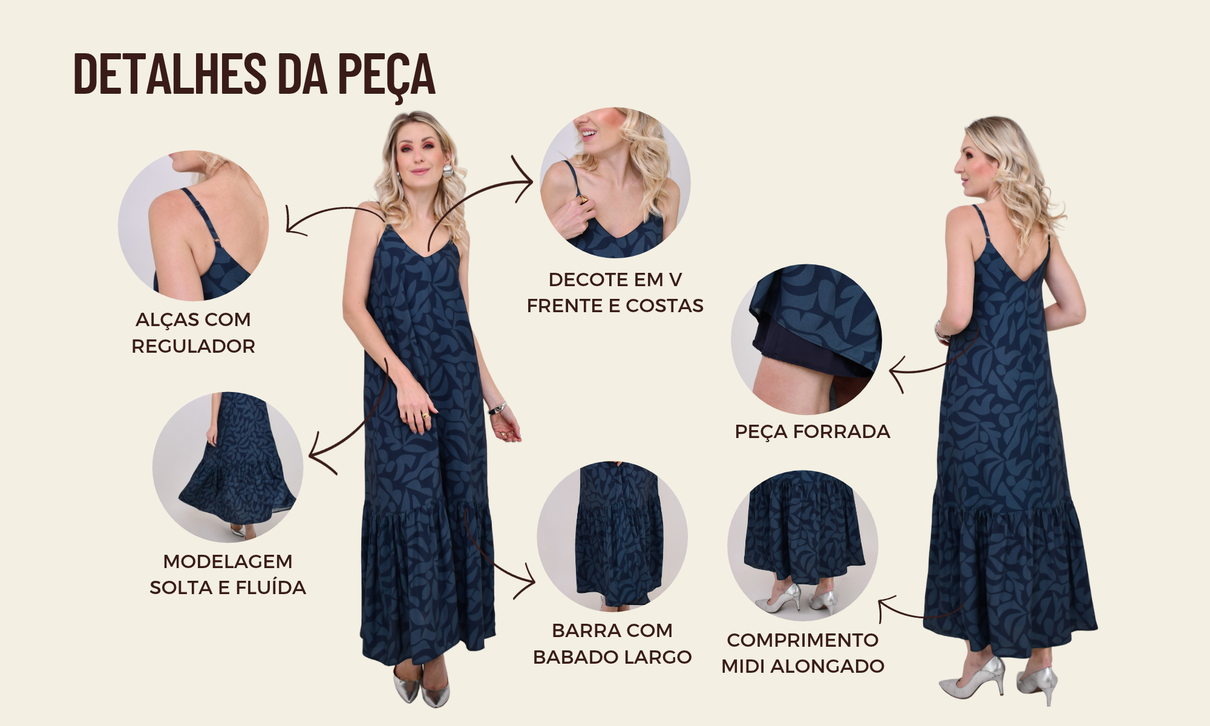ficha de detalhes vestido karen azul